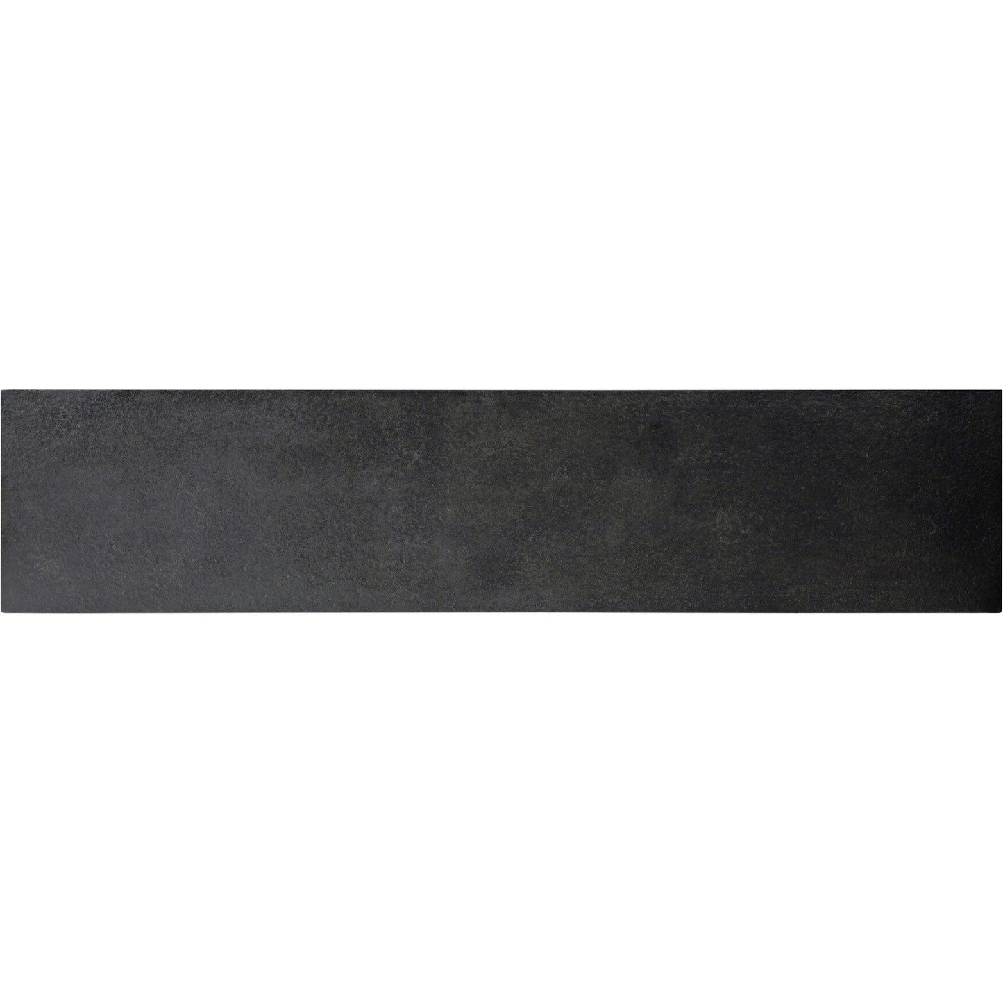 010 SI-2158201 | Closeup | Huesca Outdoor Console Table by Four Hands in distressed graphite concrete. Made from concrete in a modern style.