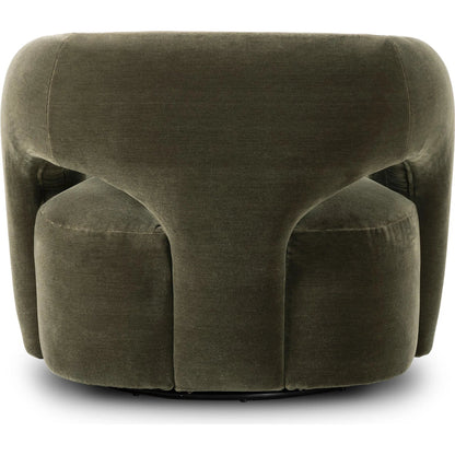Mazie Swivel Chair by Four Hands. Made from unique in a modern style.