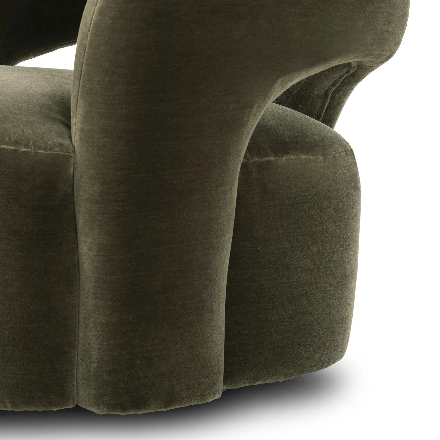015 SI-2377058 | Closeup | Mazie Swivel Chair by Four Hands. Made from unique in a modern style.