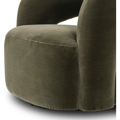 Mazie Swivel Chair by Four Hands. Made from unique in a modern style.