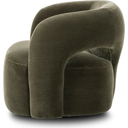 Mazie Swivel Chair by Four Hands. Made from unique in a modern style.
