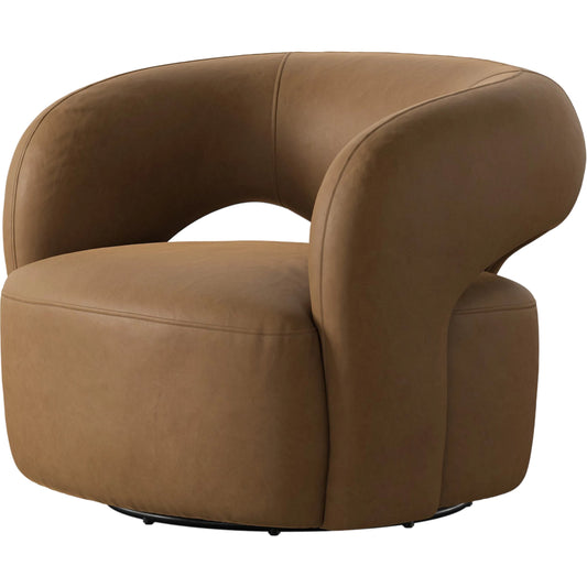 Mazie Swivel Chair by Four Hands. Made from unique in a modern style.