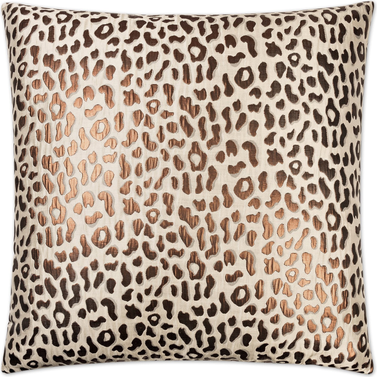 001 SR-907632 | Additional Silo | Metallic Cheetah by DV Kap Home in copper. Made from 100% polyester in a eclectic & global style.