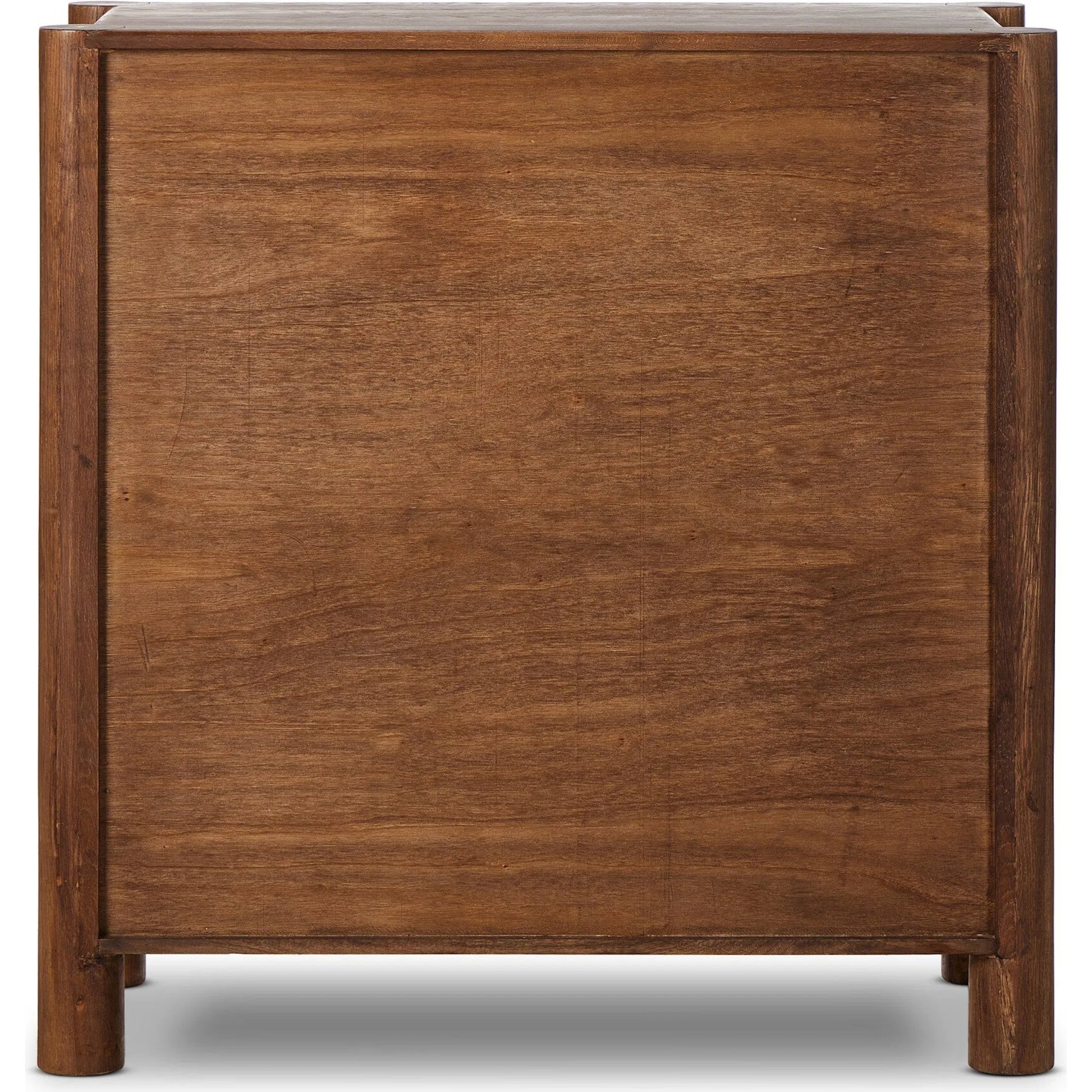 Ezri Bar Cabinet by Four Hands in cocoa oak. Made from solid oak, solid mango in a unique style.