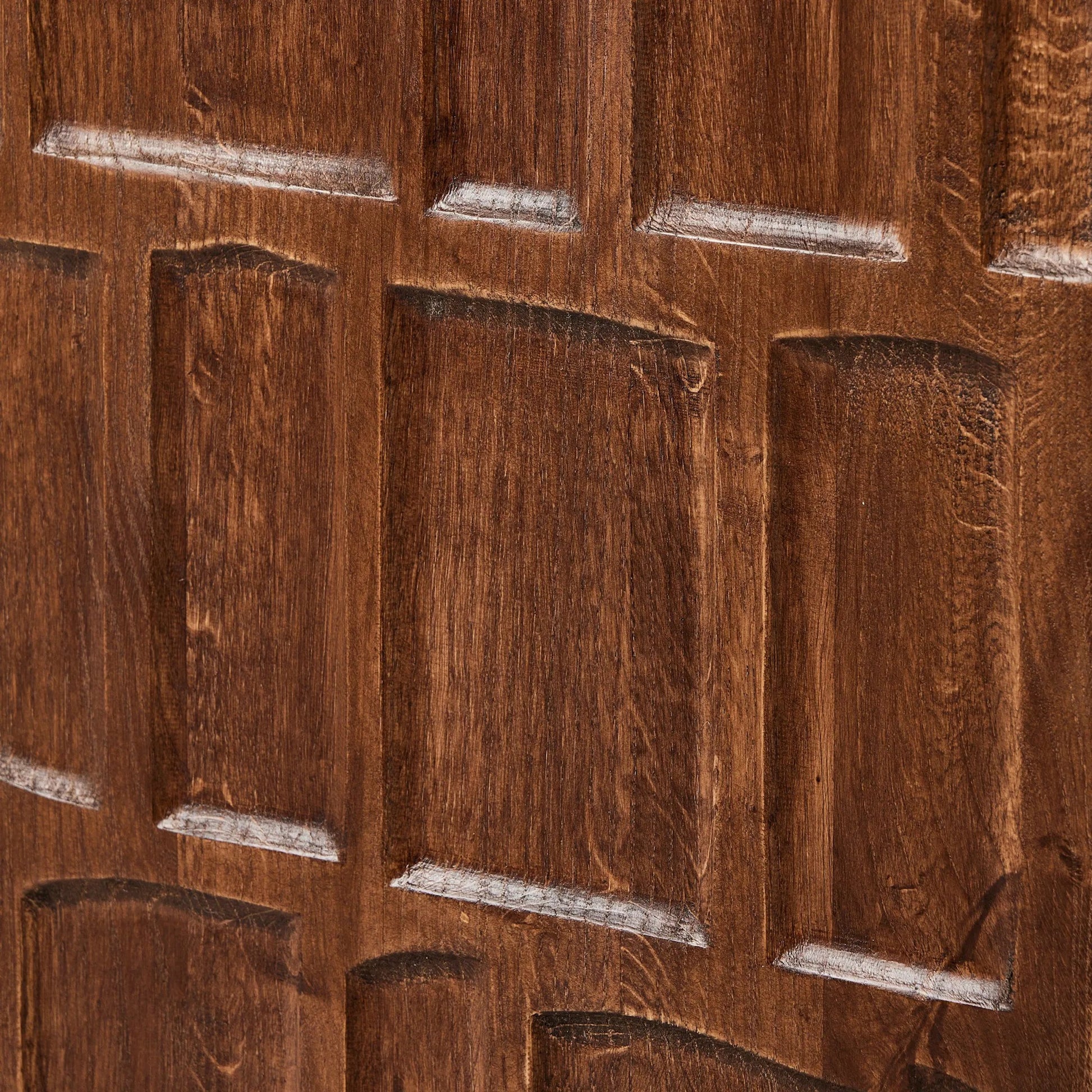 Ezri Bar Cabinet by Four Hands in cocoa oak. Made from solid oak, solid mango in a unique style.