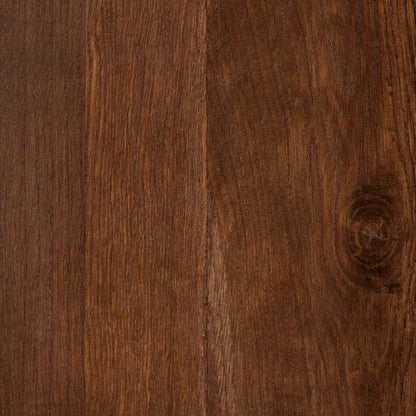 Ezri Bar Cabinet by Four Hands in cocoa oak. Made from solid oak, solid mango in a unique style.