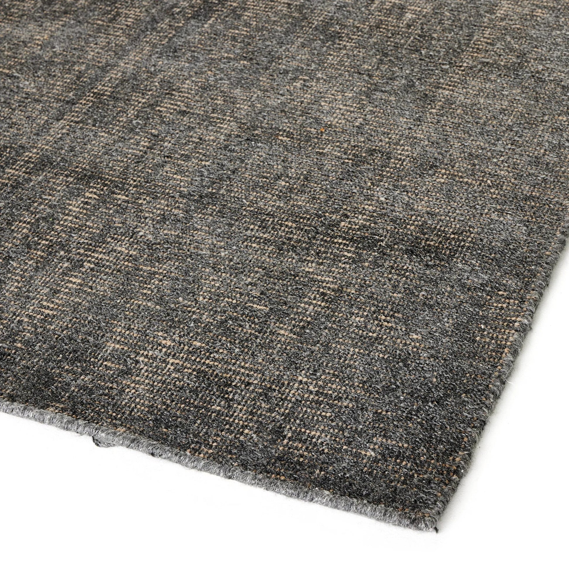 Briar Rug by Four Hands in briar charcoal. Made from 60% viscose, 40% jute in a unique style.