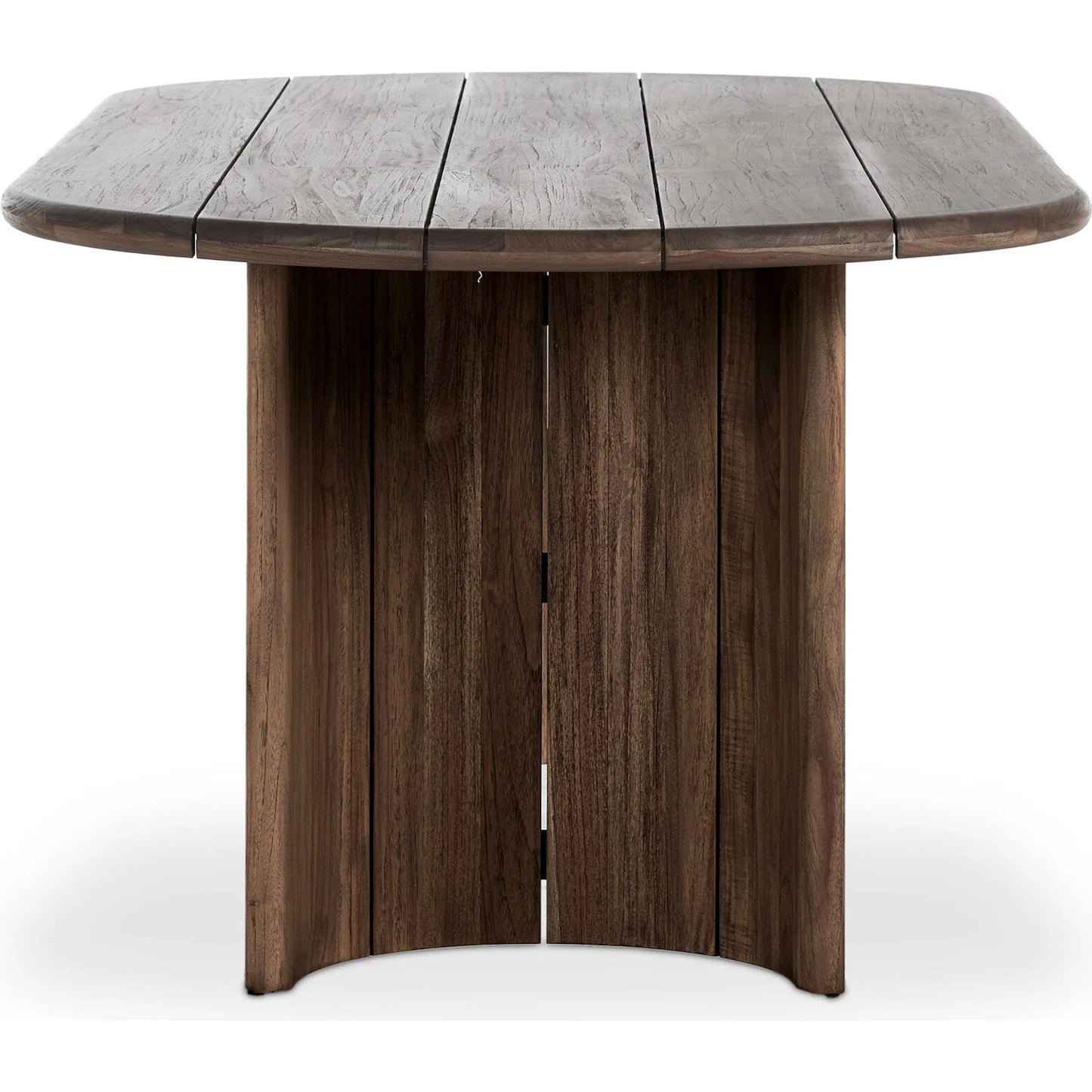 003 SI-2257133 | Additional Silo | Paden Outdoor Dining Table by Four Hands in stained toasted brown-fsc. Made from solid fsc®-certified teak in a unique style.