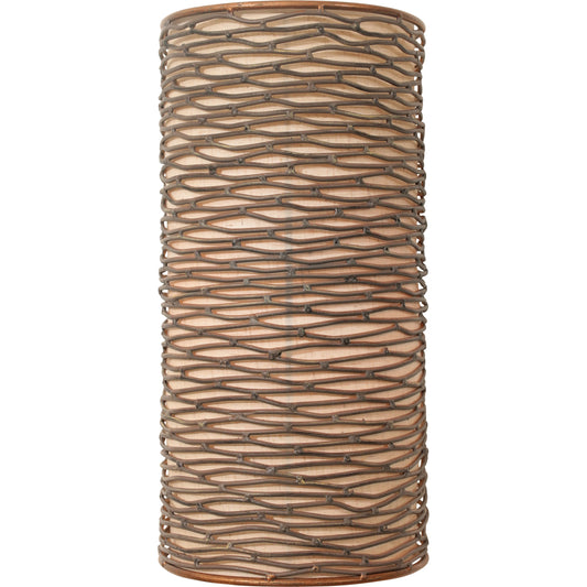 Flow III Sconce by Varaluz in hammered orange. Made from hammered ore, acrylic diffuser in a modern style.