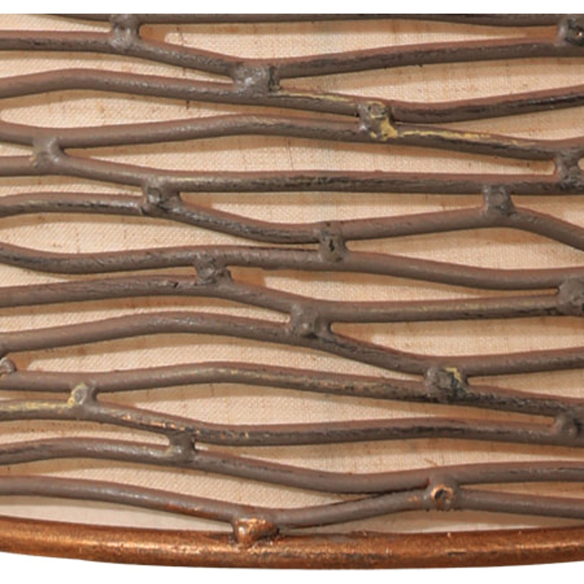 Flow III Sconce by Varaluz in hammered orange. Made from hammered ore, acrylic diffuser in a modern style.