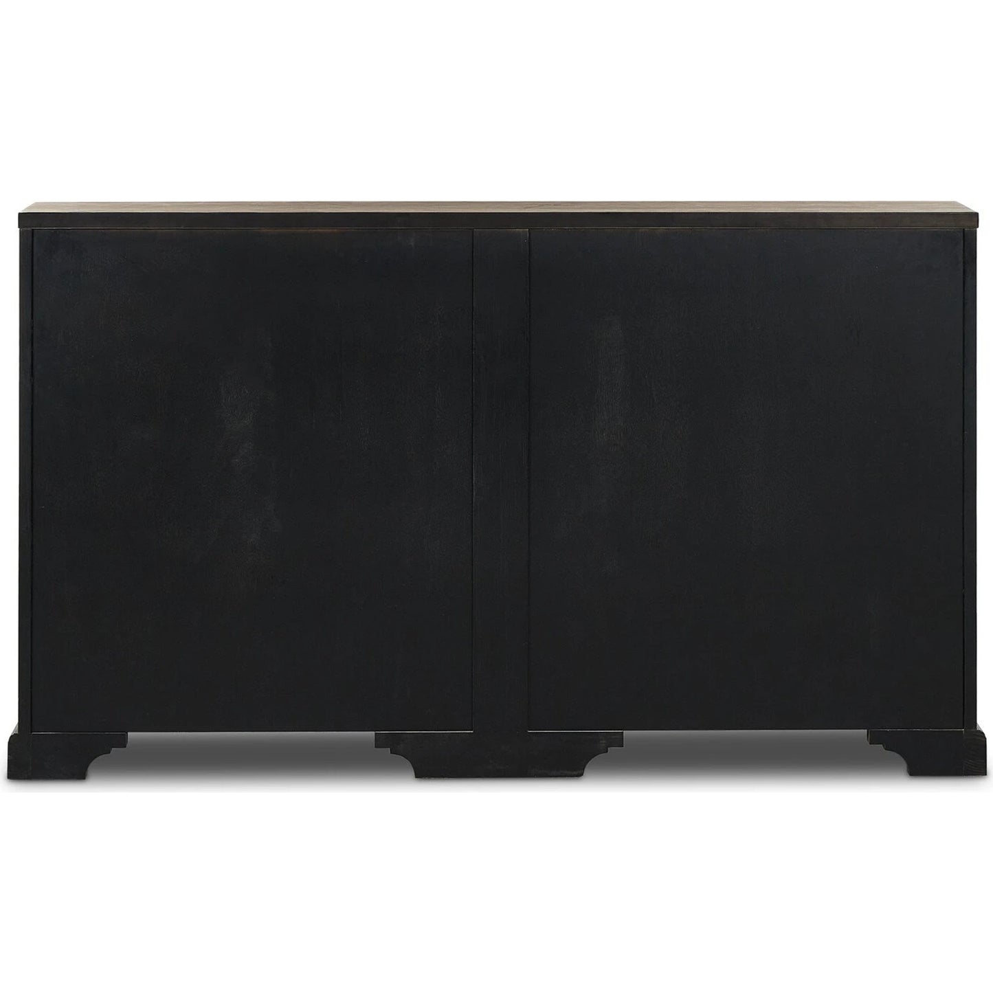 004 SI-2137641 | Additional Silo | The Humptulips River Moonshine Cabinet by Four Hands in distressed burnt black. Made from pine veneer, solid pine in a modern style.