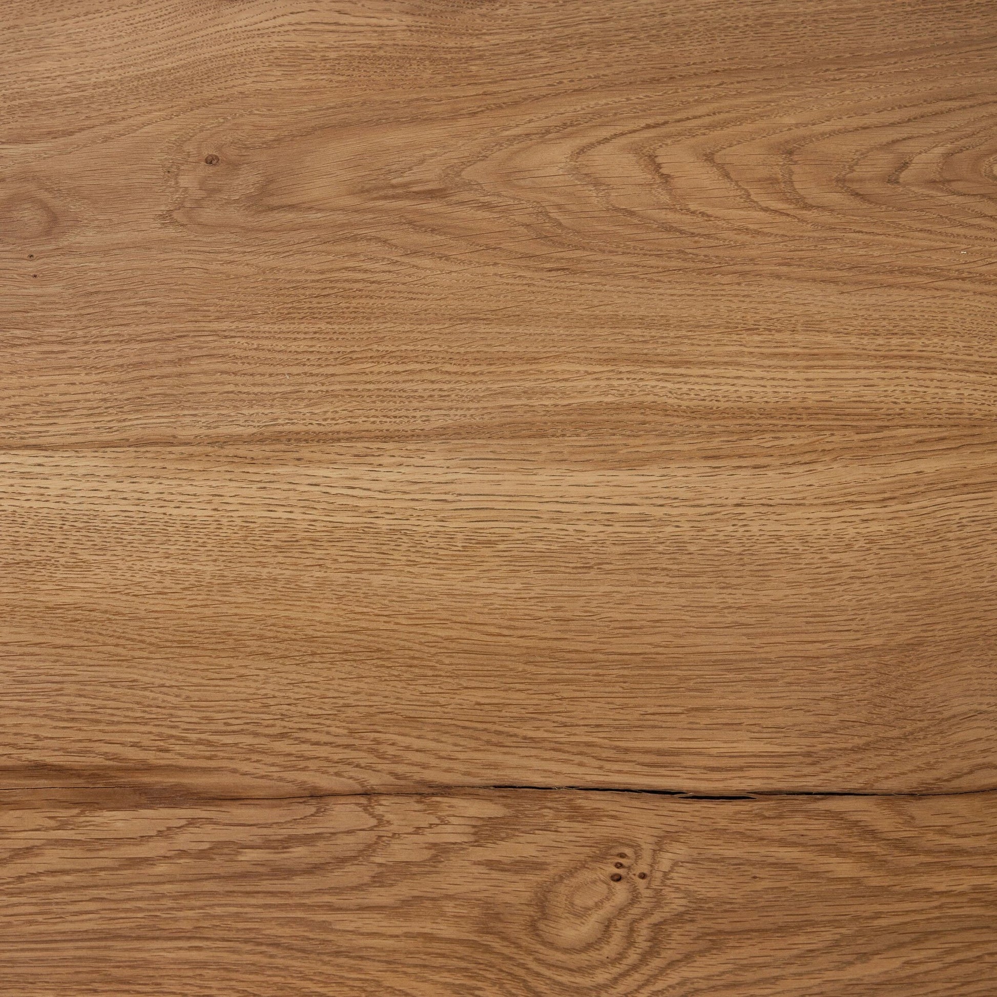 Marcia Dining Table by Four Hands in natural reclaimed french oak. Made from solid reclaimed oak in a modern style.