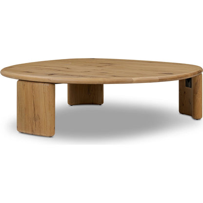 Falco Nesting Table by Four Hands. Made from solid reclaimed oak in a traditional style.