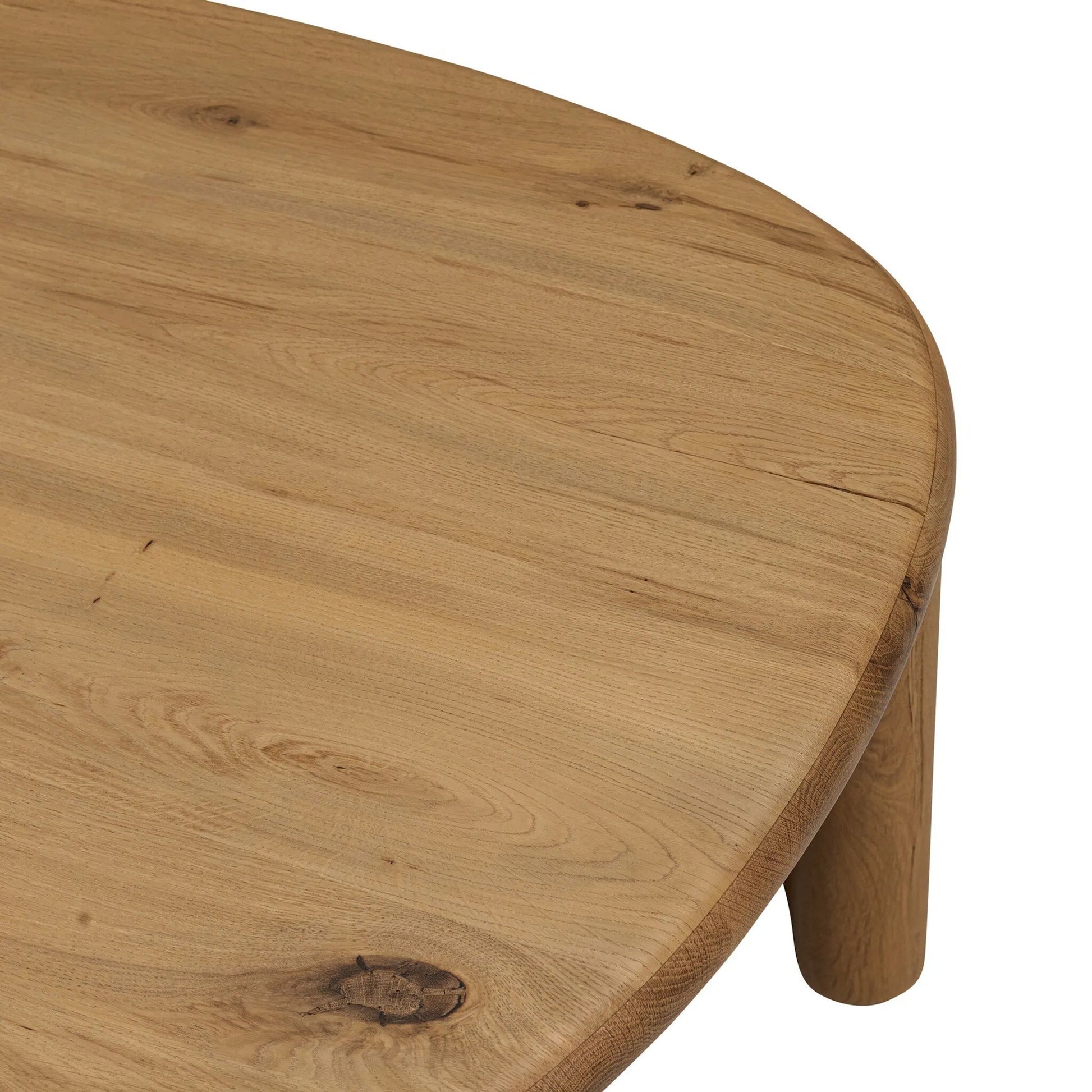 Falco Nesting Table by Four Hands. Made from solid reclaimed oak in a traditional style.