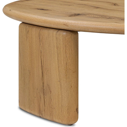Falco Nesting Table by Four Hands. Made from solid reclaimed oak in a traditional style.