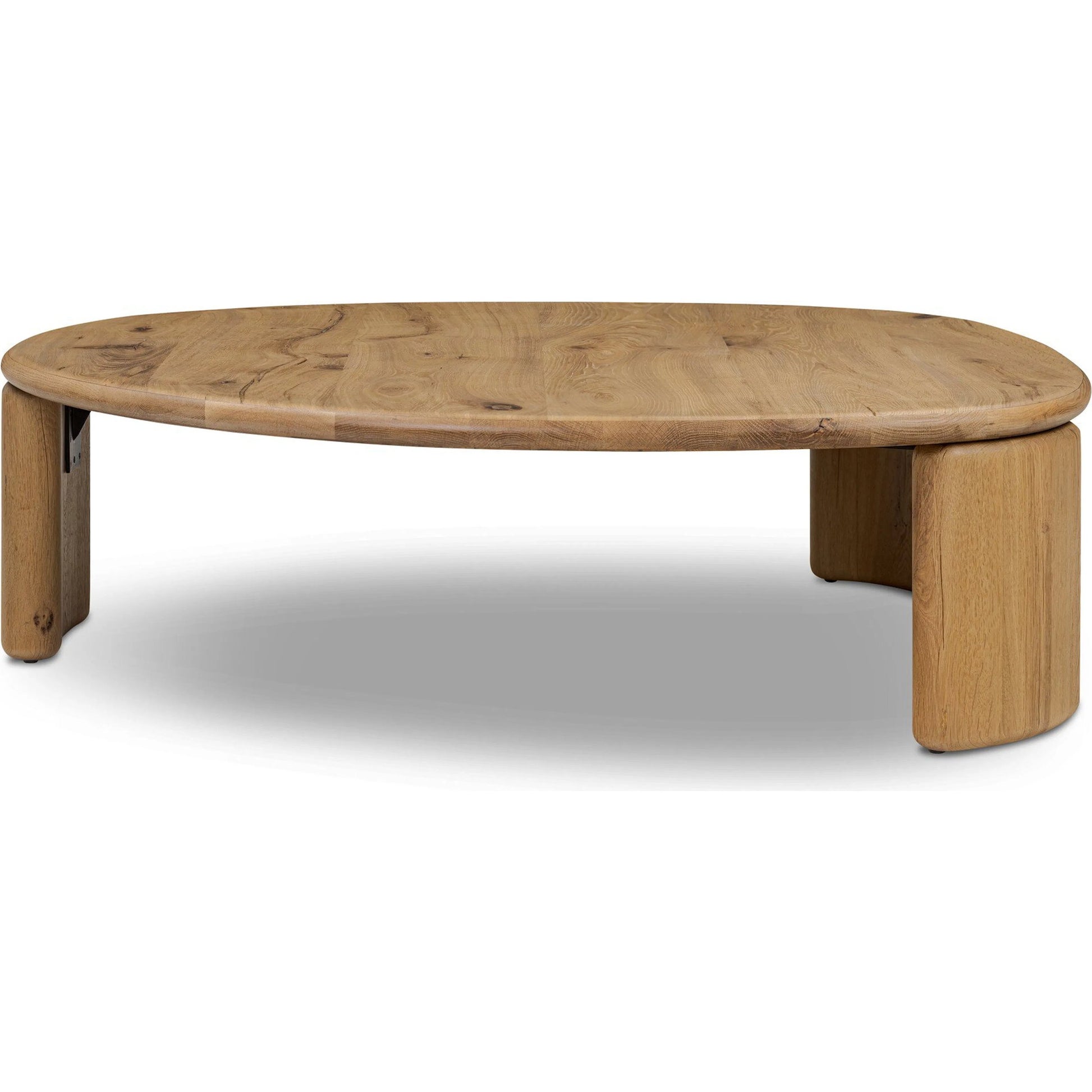 Falco Nesting Table by Four Hands. Made from solid reclaimed oak in a traditional style.