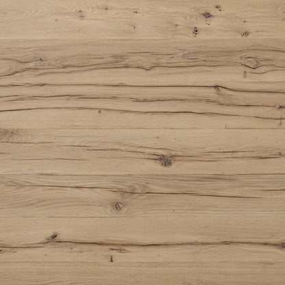 Leandro Coffee Table by Four Hands in natural reclaimed french oak, natural french oak solid. Made from solid reclaimed oak, solid oak in a unique style.