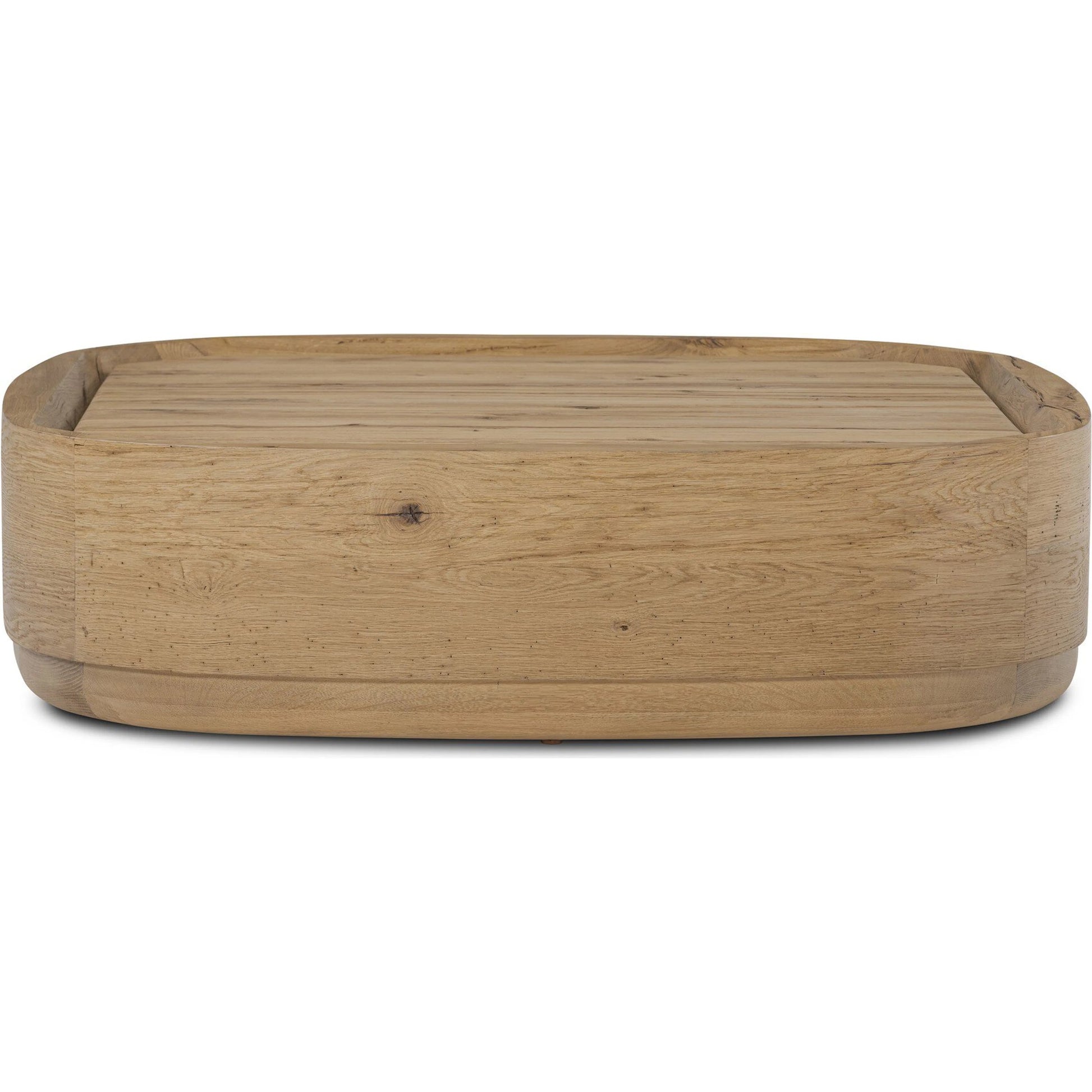 Leandro Coffee Table by Four Hands in natural reclaimed french oak, natural french oak solid. Made from solid reclaimed oak, solid oak in a unique style.