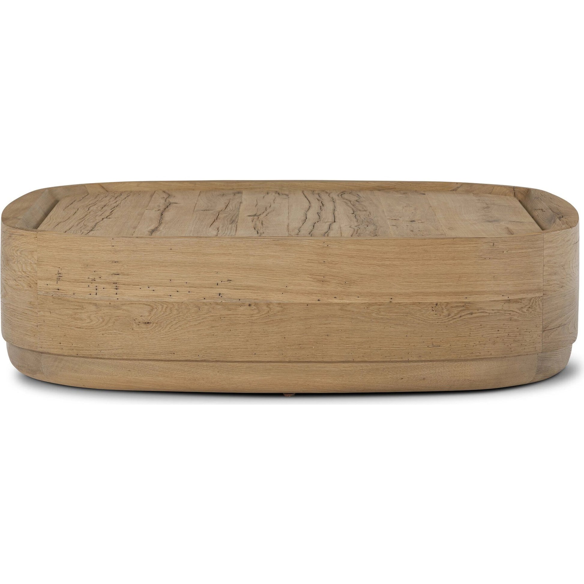 Leandro Coffee Table by Four Hands in natural reclaimed french oak, natural french oak solid. Made from solid reclaimed oak, solid oak in a unique style.