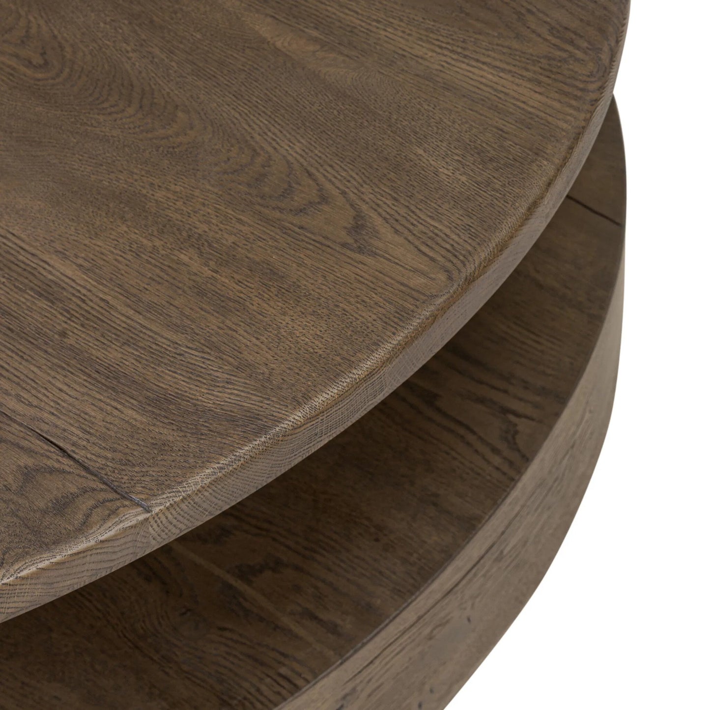 017 SI-2535225 | Closeup | Matheus Coffee Table by Four Hands in natural reclaimed french oak. Made from solid reclaimed oak in a modern style.