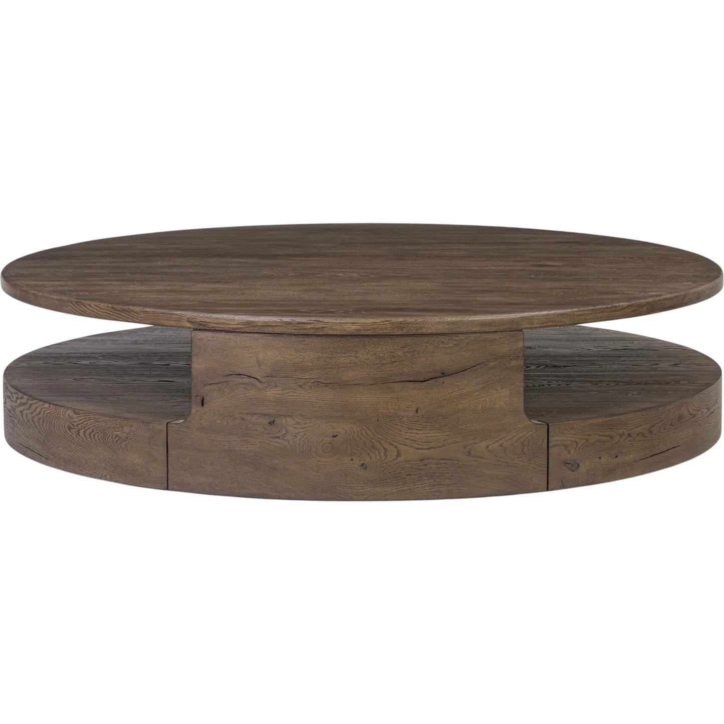 012 SI-2535225 | Additional Silo | Matheus Coffee Table by Four Hands in natural reclaimed french oak. Made from solid reclaimed oak in a modern style.