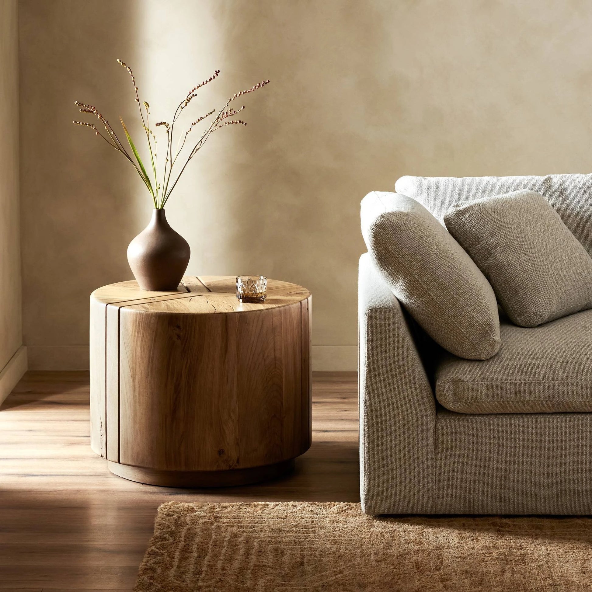 Renan End Table by Four Hands. Made from unique in a modern style.