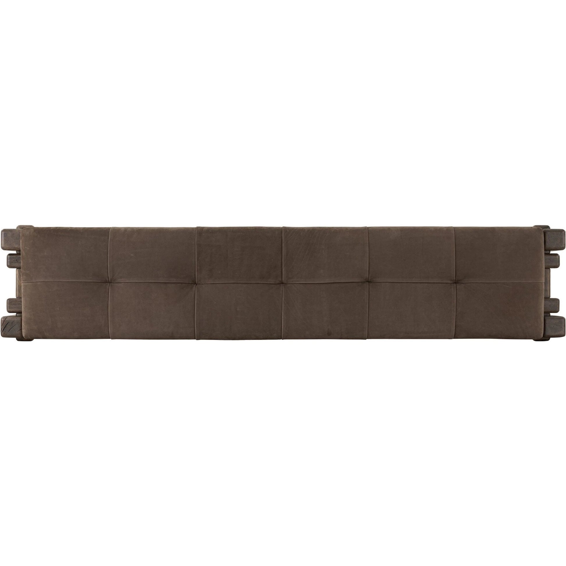 Marcia Accent Bench by Four Hands in natural reclaimed french oak. Made from unique in a modern style.