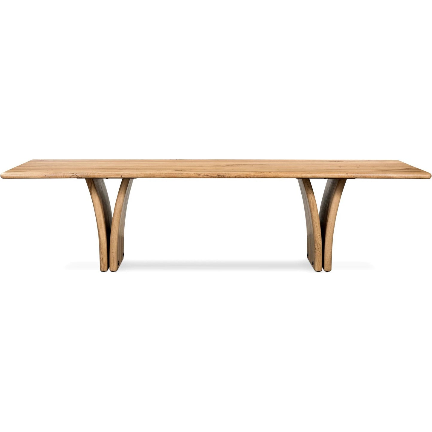 002 SI-2137490 | Additional Silo | Marcon Dining Table by Four Hands in natural reclaimed french oak. Made from solid reclaimed oak, brass in a modern style.