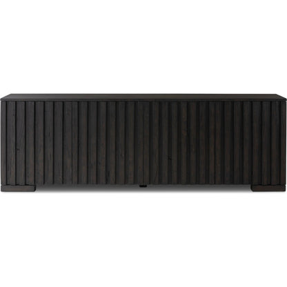 Ramos Sideboard by Four Hands in dark espresso. Made from solid reclaimed oak in a modern style.