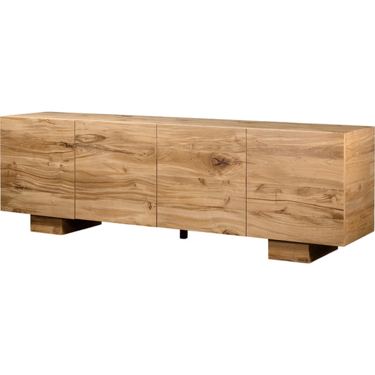Mariana Sideboard by Four Hands in natural reclaimed french oak. Made from solid reclaimed oak in a modern style.