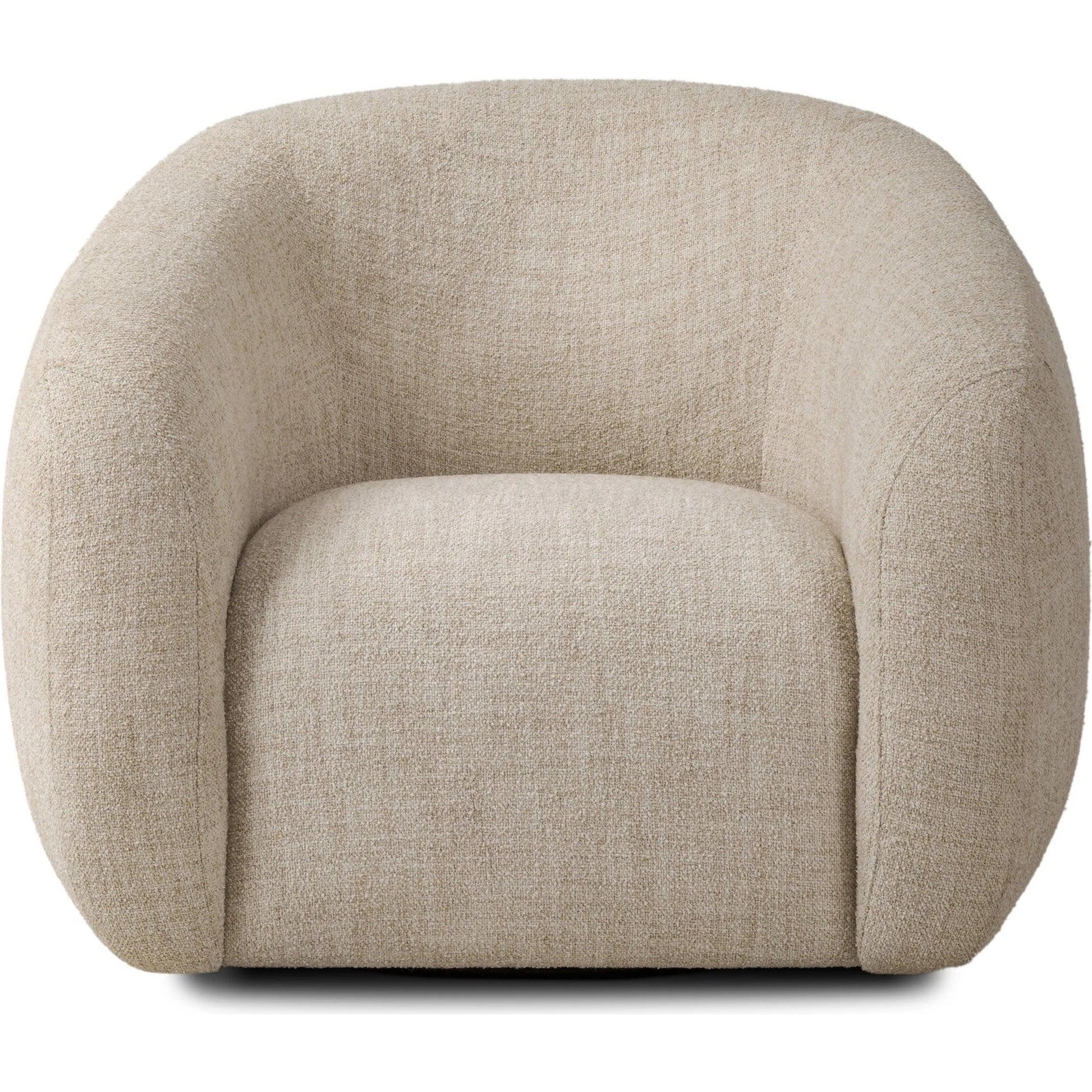 Channing Swivel Chair by Four Hands. Made from unique in a transitional style.