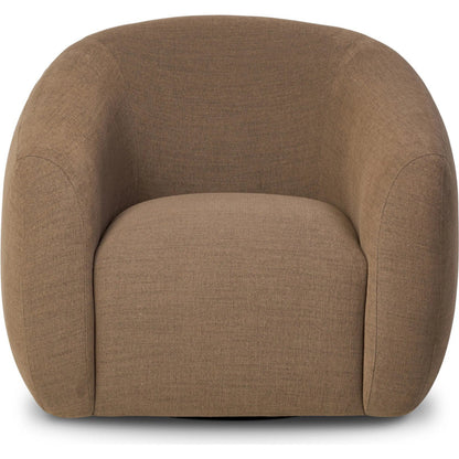Channing Swivel Chair by Four Hands. Made from unique in a transitional style.