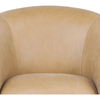 Channing Swivel Chair by Four Hands. Made from unique in a transitional style.