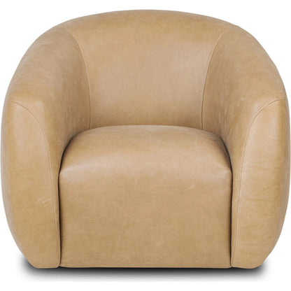 Channing Swivel Chair by Four Hands. Made from unique in a transitional style.