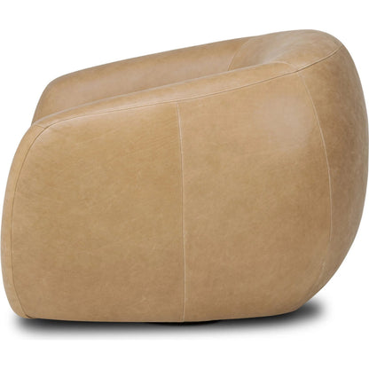 Channing Swivel Chair by Four Hands. Made from unique in a transitional style.
