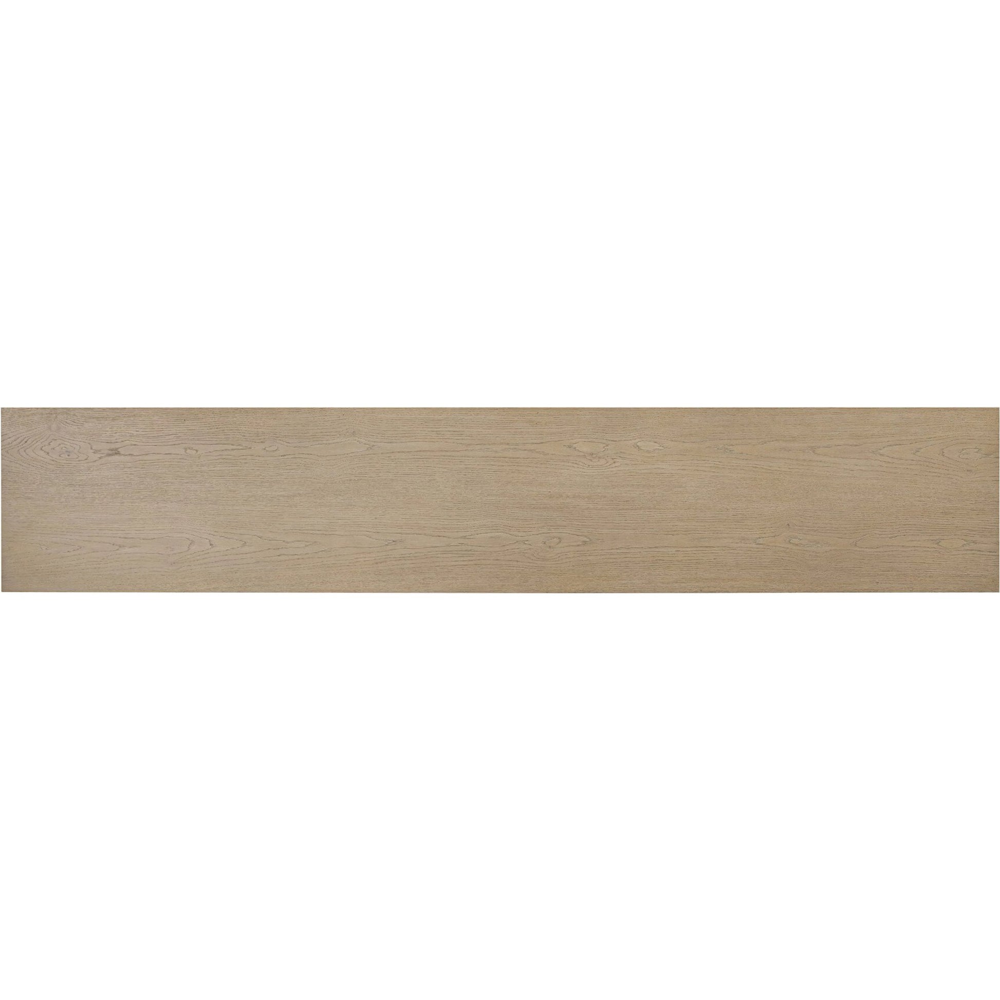 Ramos Media Console by Four Hands in bleached oak. Made from thick oak veneer, solid oak in a modern style.