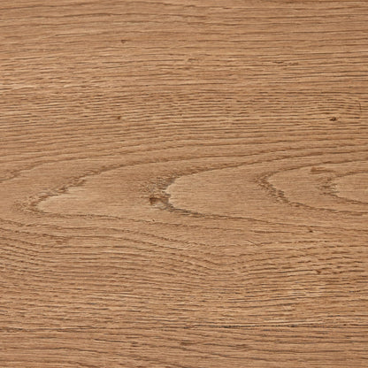 Ramos Media Console by Four Hands in bleached oak. Made from thick oak veneer, solid oak in a modern style.