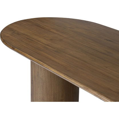 Paden Dining Table by Four Hands. Made from thin acacia veneer, solid acacia in a modern style.