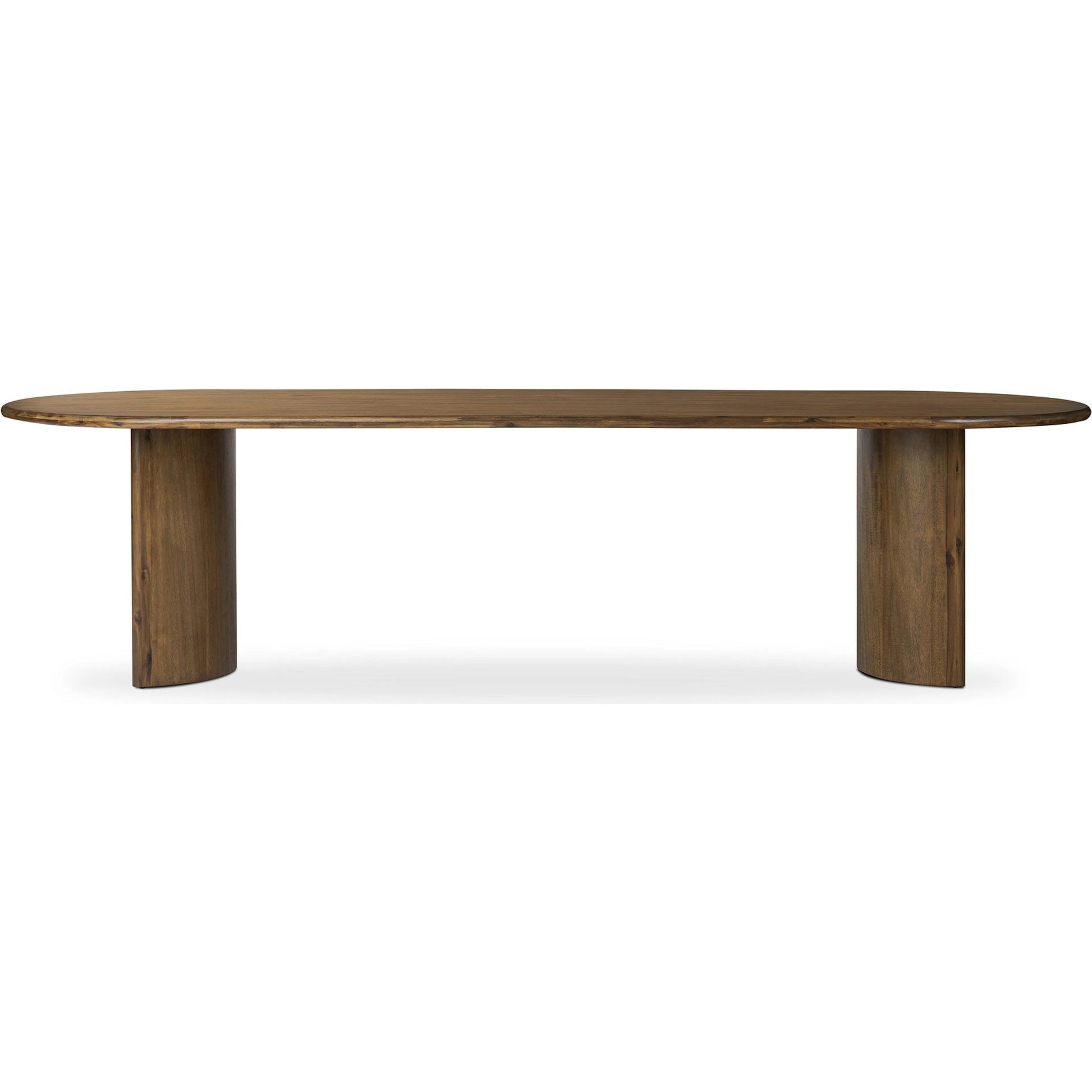 Paden Dining Table by Four Hands. Made from thin acacia veneer, solid acacia in a modern style.