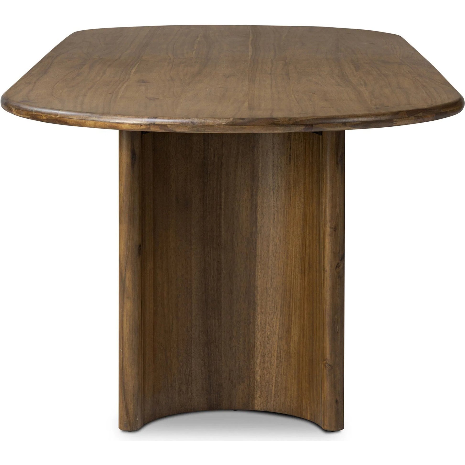 Paden Dining Table by Four Hands. Made from thin acacia veneer, solid acacia in a modern style.