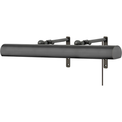 Vernon Picture Light by Hudson Valley. Made from brass in a traditional style.