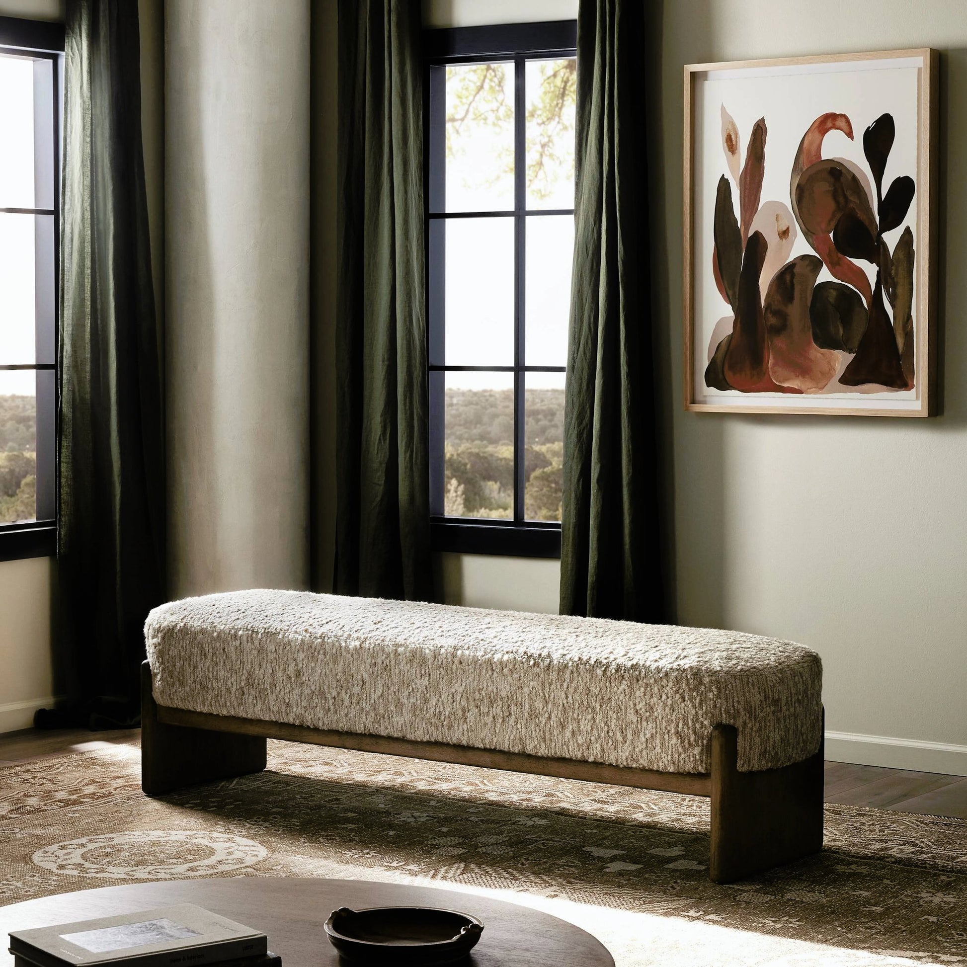 Kirby Accent Bench by Four Hands. Made from unique in a modern style.