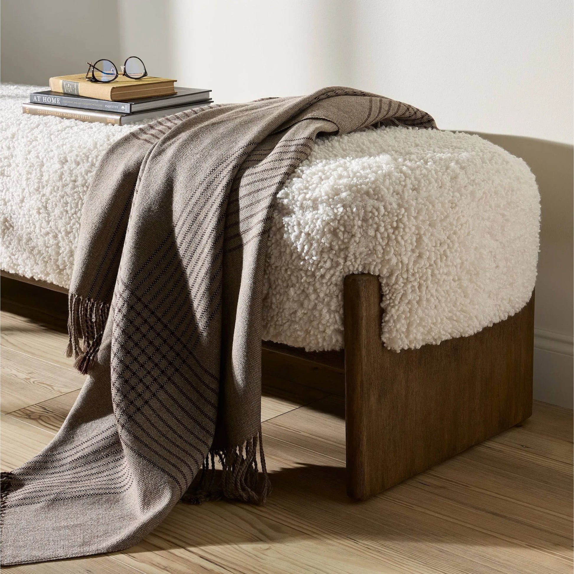 Kirby Accent Bench by Four Hands. Made from unique in a modern style.