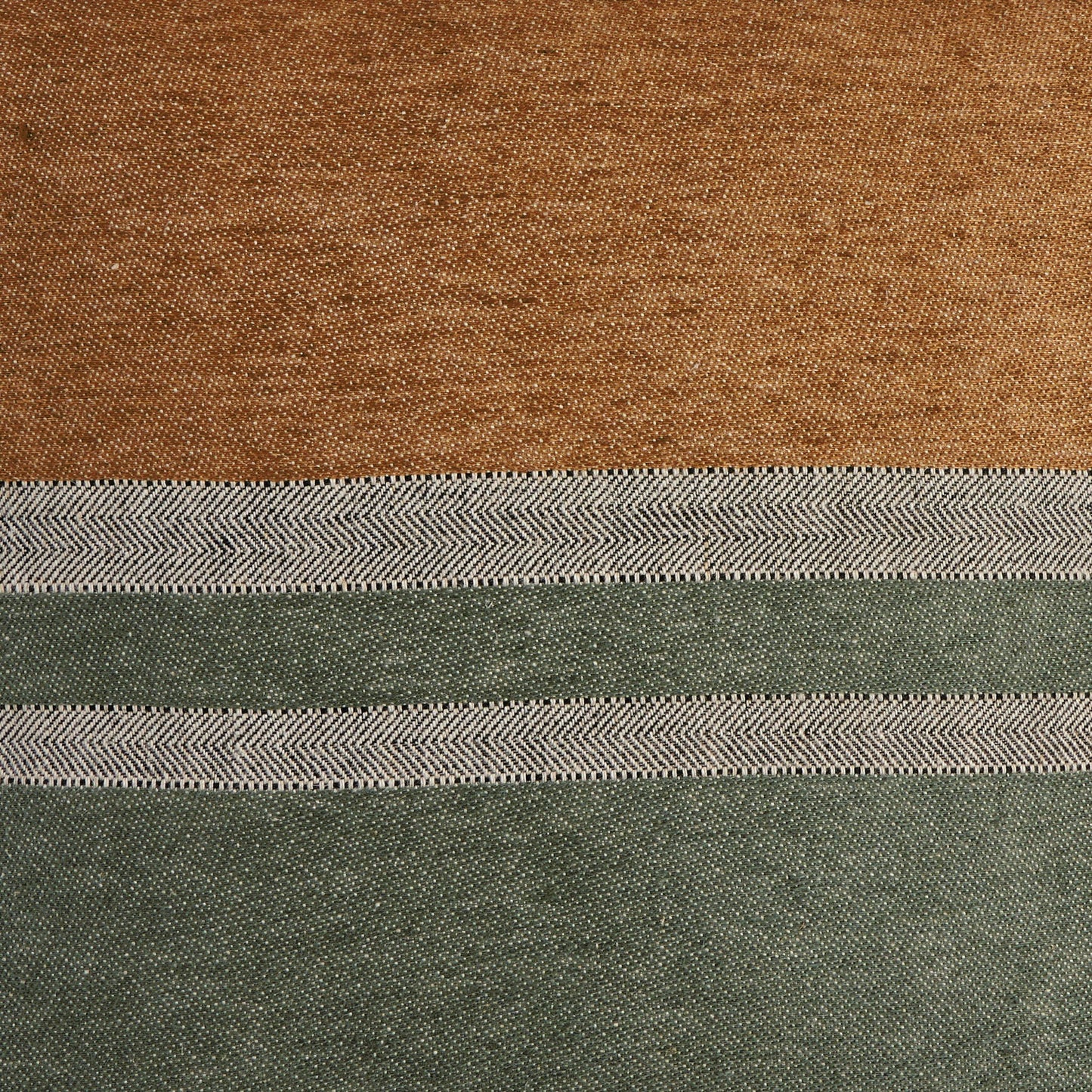 004 SI-2158119 | Closeup | Crane Pillow by Four Hands in crane. Made from 100% flax/linen, down alternative fiber, 100% polyester in a modern style.