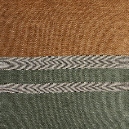 Crane Pillow by Four Hands in crane. Made from 100% flax/linen, down alternative fiber, 100% polyester in a modern style.