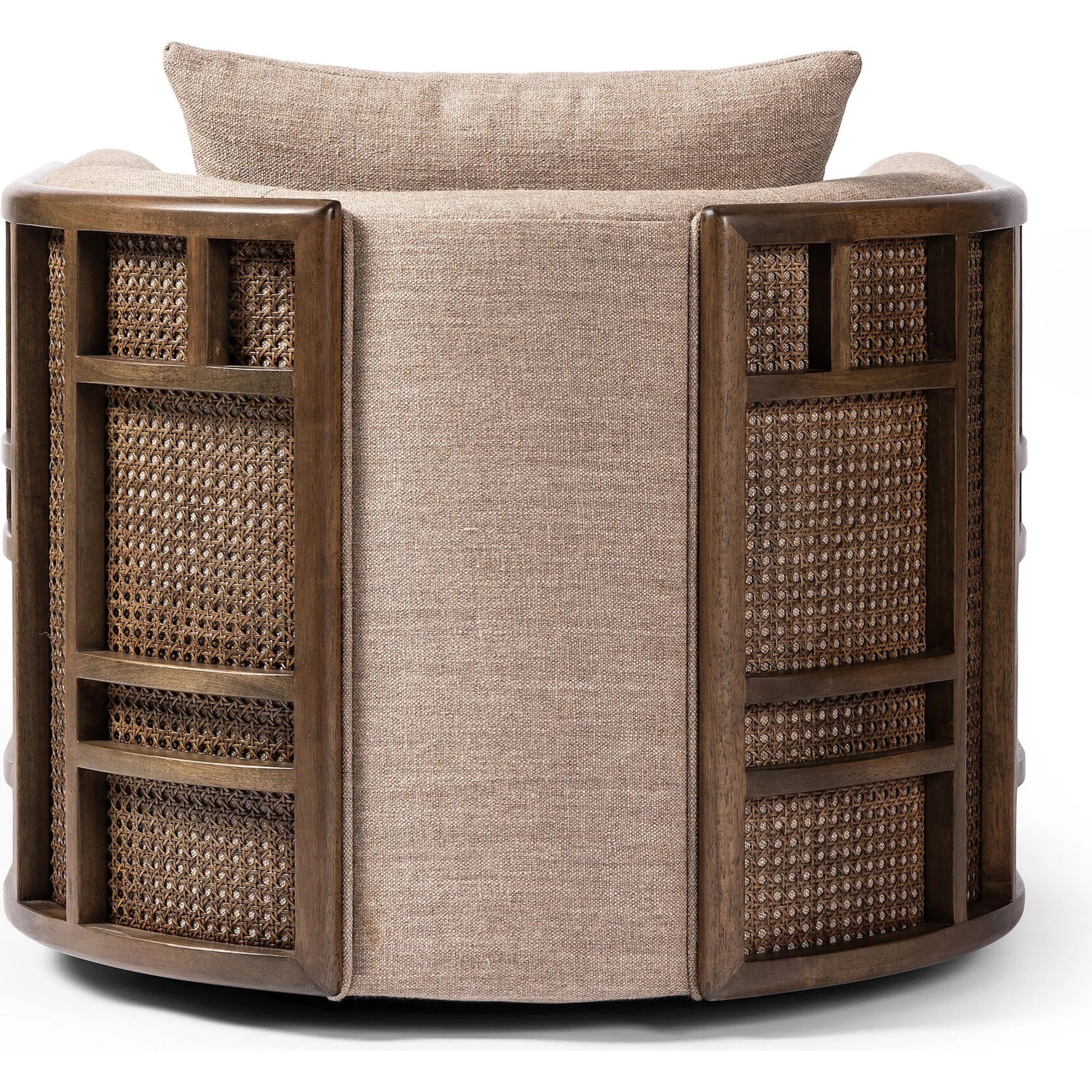 June Swivel Chair by Four Hands. Made from unique in a transitional style.
