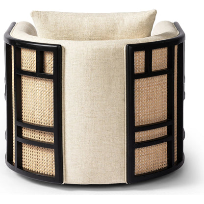 June Swivel Chair by Four Hands. Made from unique in a transitional style.