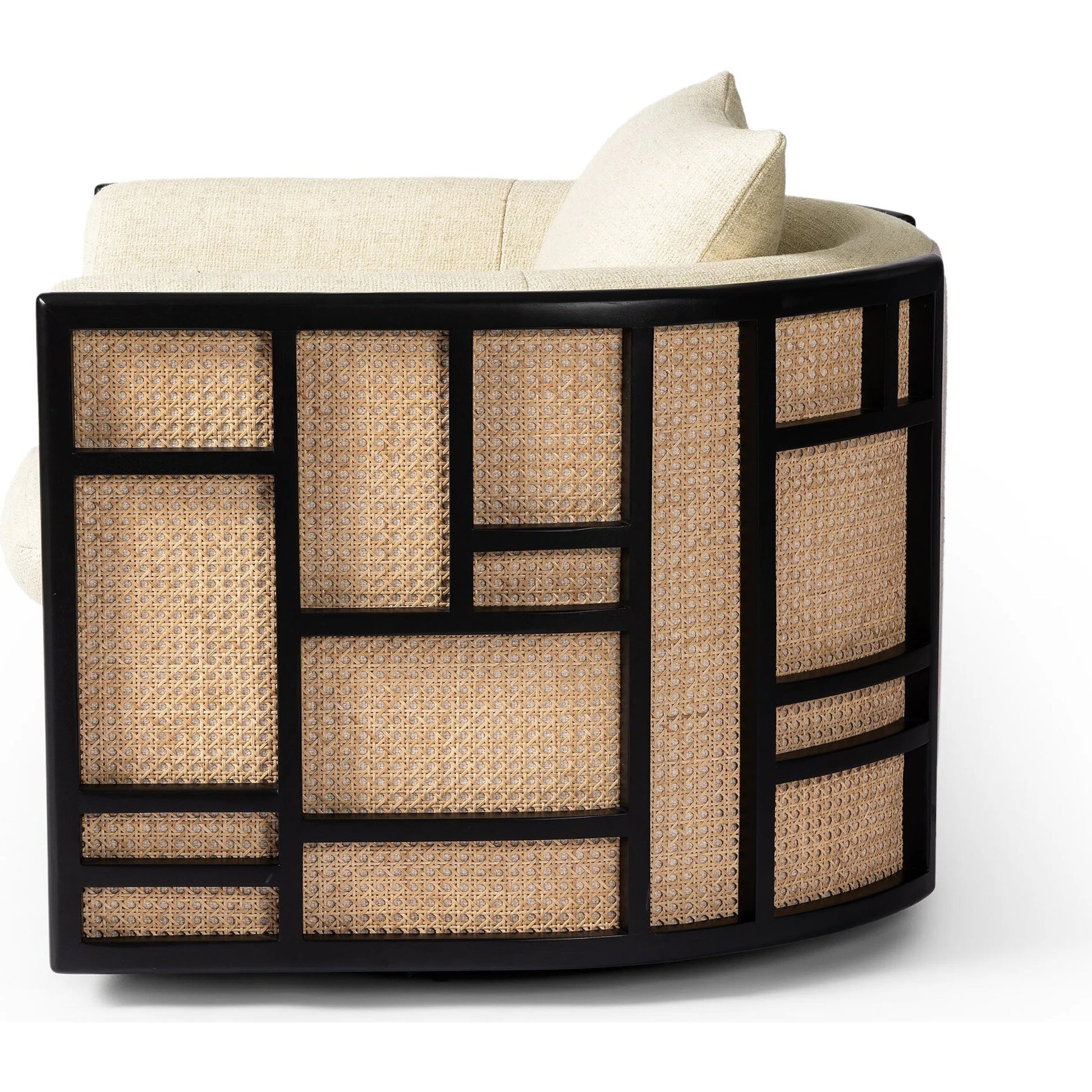 June Swivel Chair by Four Hands. Made from unique in a transitional style.
