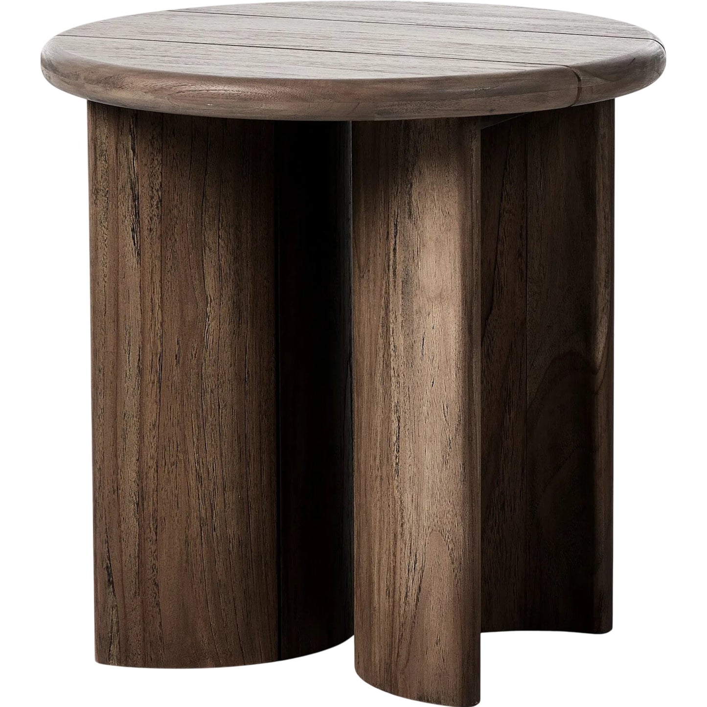 001 SI-2320211 | Primary Silo | Paden Outdoor End Table by Four Hands in stained toasted brown-fsc. Made from solid fsc®-certified teak in a unique style.