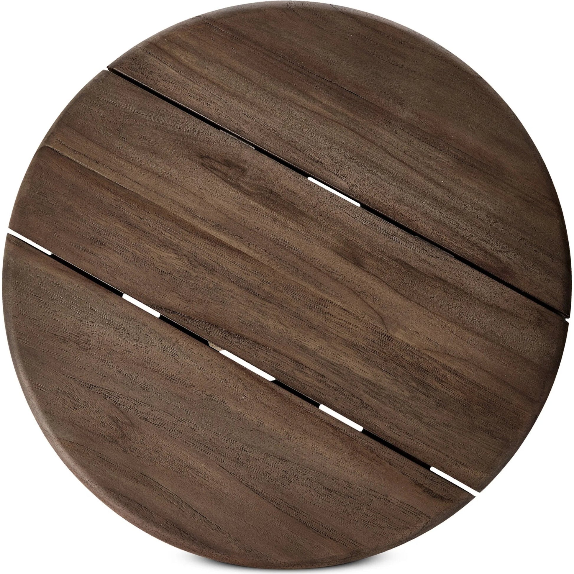 Paden Outdoor End Table by Four Hands in stained toasted brown-fsc. Made from solid fsc®-certified teak in a unique style.